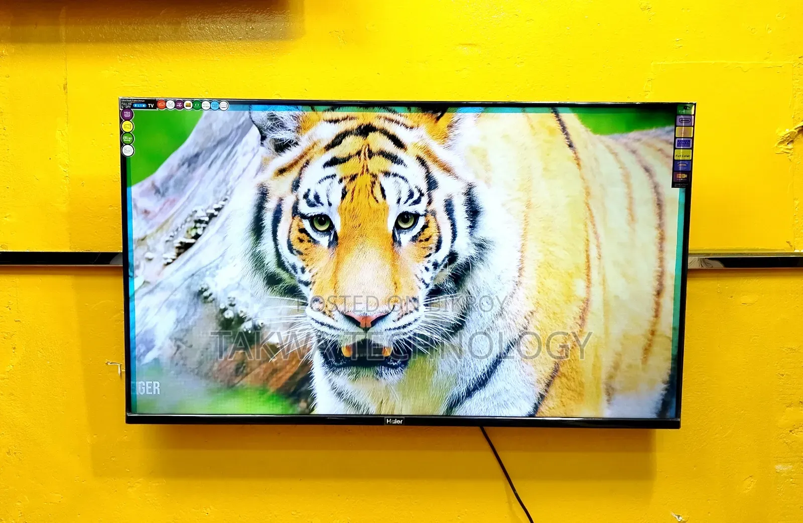 Haier 43-inch Smart Android Frameless Voice Control TV