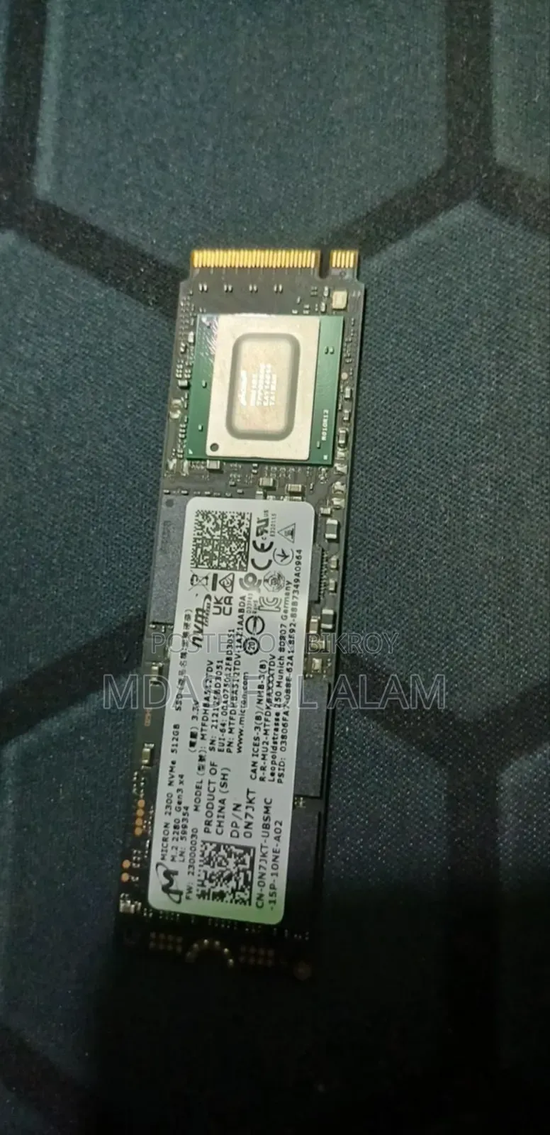 Micron 2300 Nvme 512gb SSD