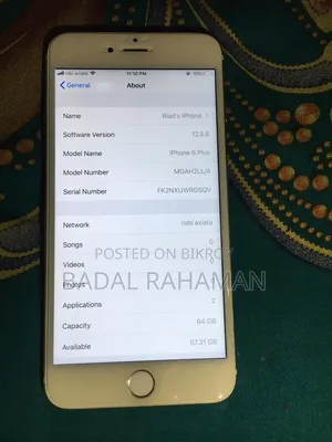 Apple iPhone 6 Plus 64 GB Blue