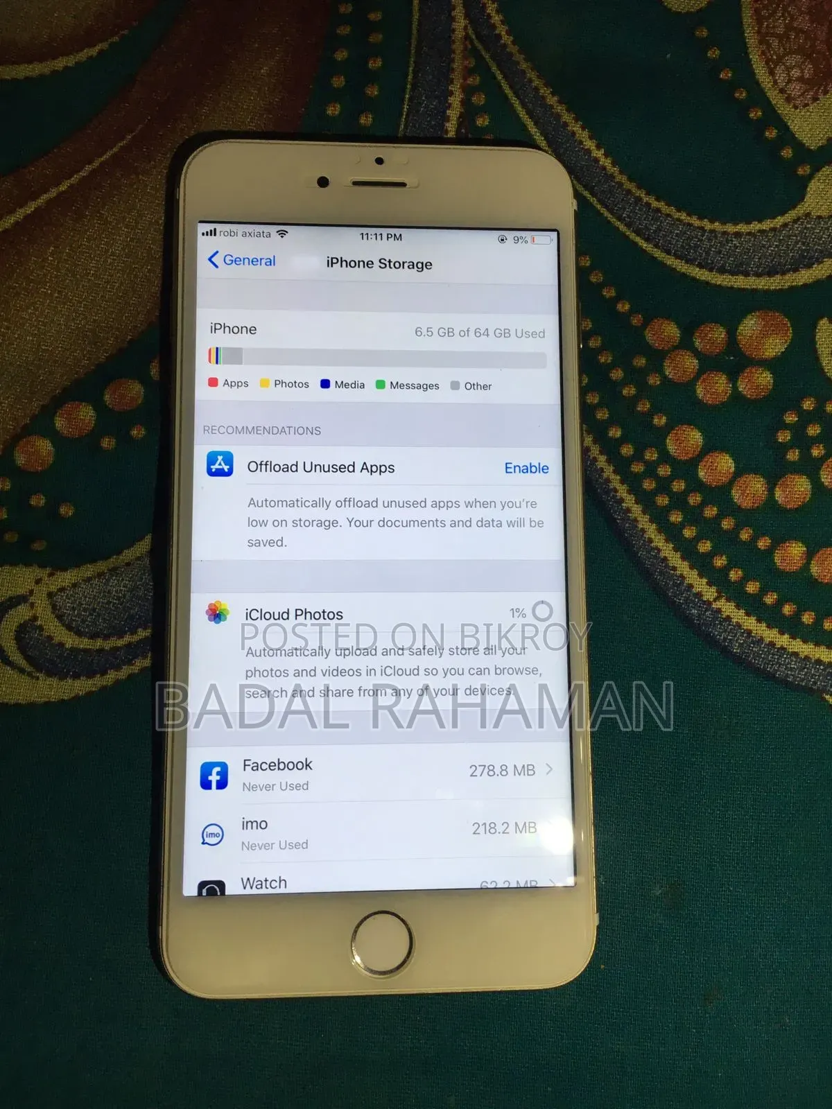 Apple iPhone 6 Plus 64 GB Blue