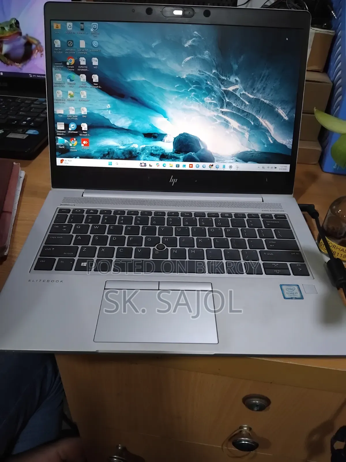 Laptop HP EliteBook 830 G5 8GB Intel Core I7 SSD 256GB
