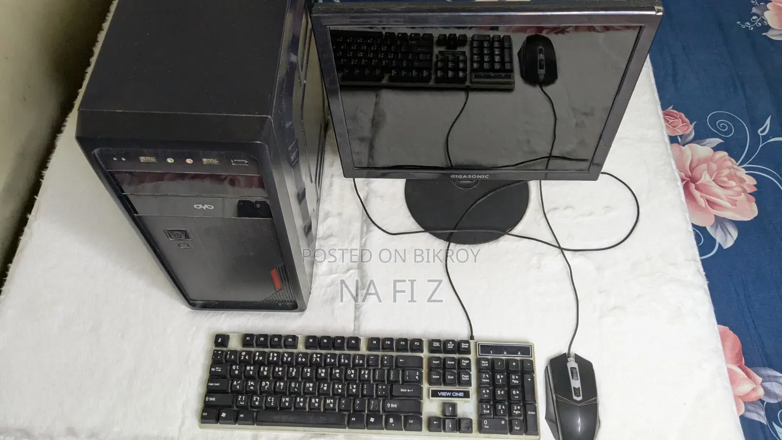Desktop Computer Gigabyte GB-BACE-3000 8GB HDD+SSD 256GB