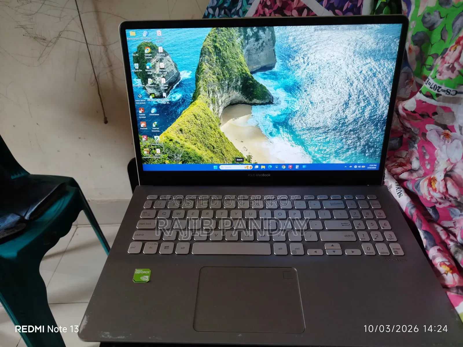 Laptop Asus VivoBook X540SA 12GB Intel Core I7 HDD+SSD 1T
