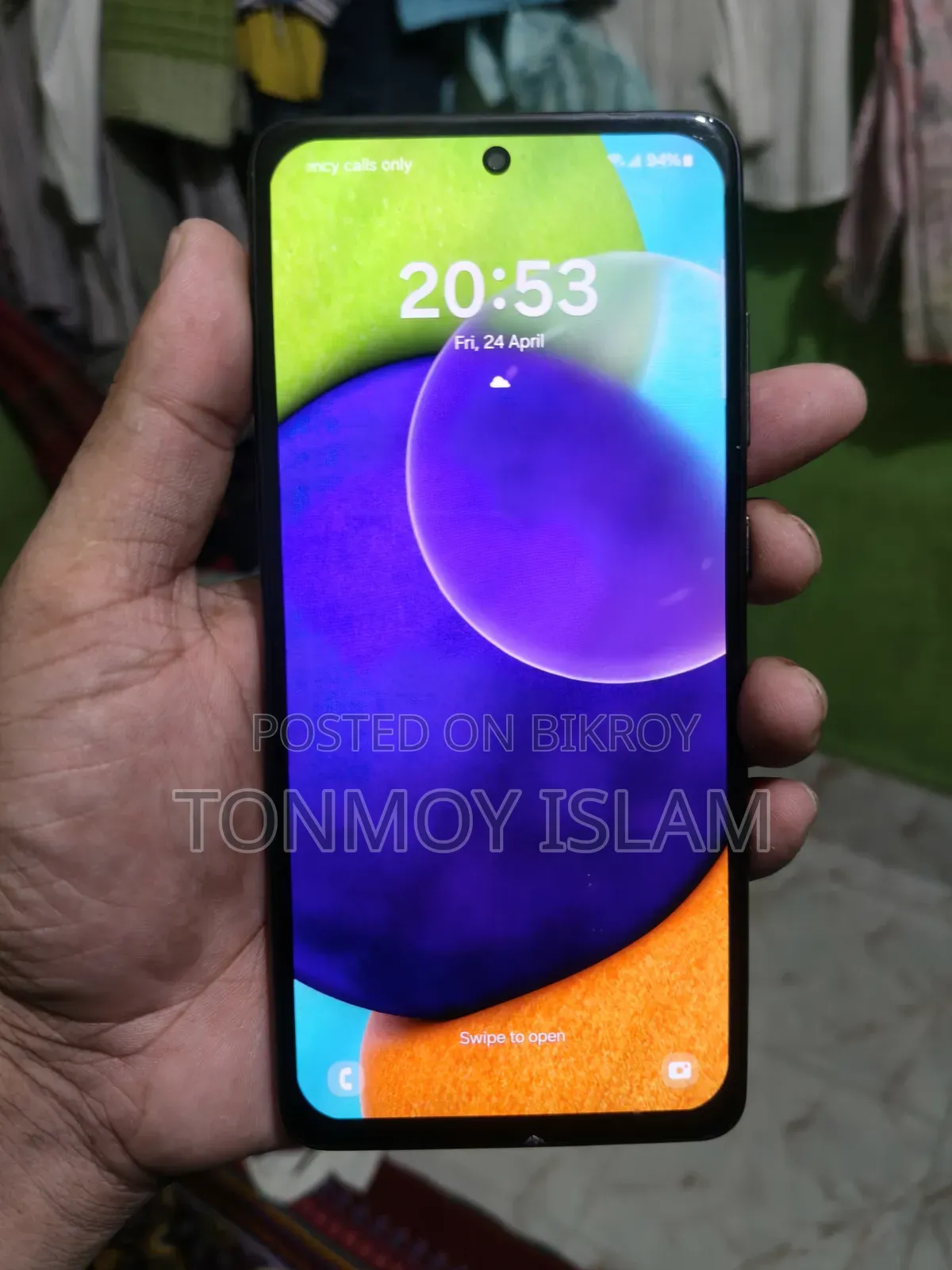 Samsung Galaxy A52 128 GB Black