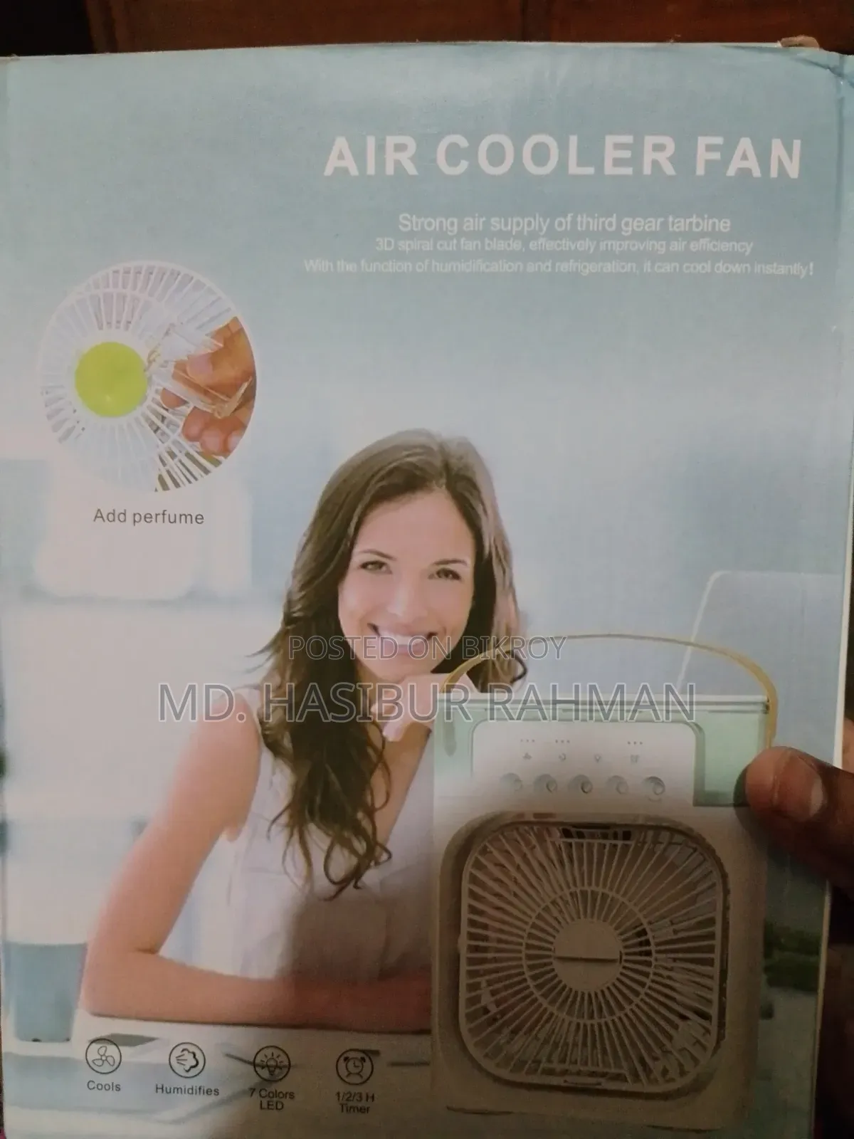 Portable Air Cooler Fan
