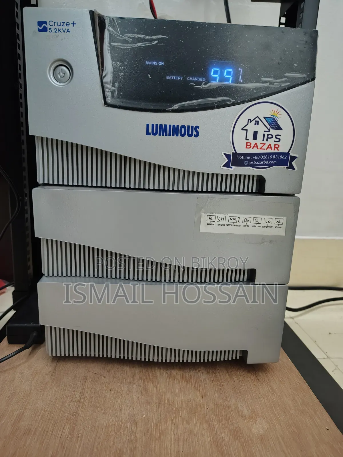 Luminous Ups 5.2 Kva Cruze+