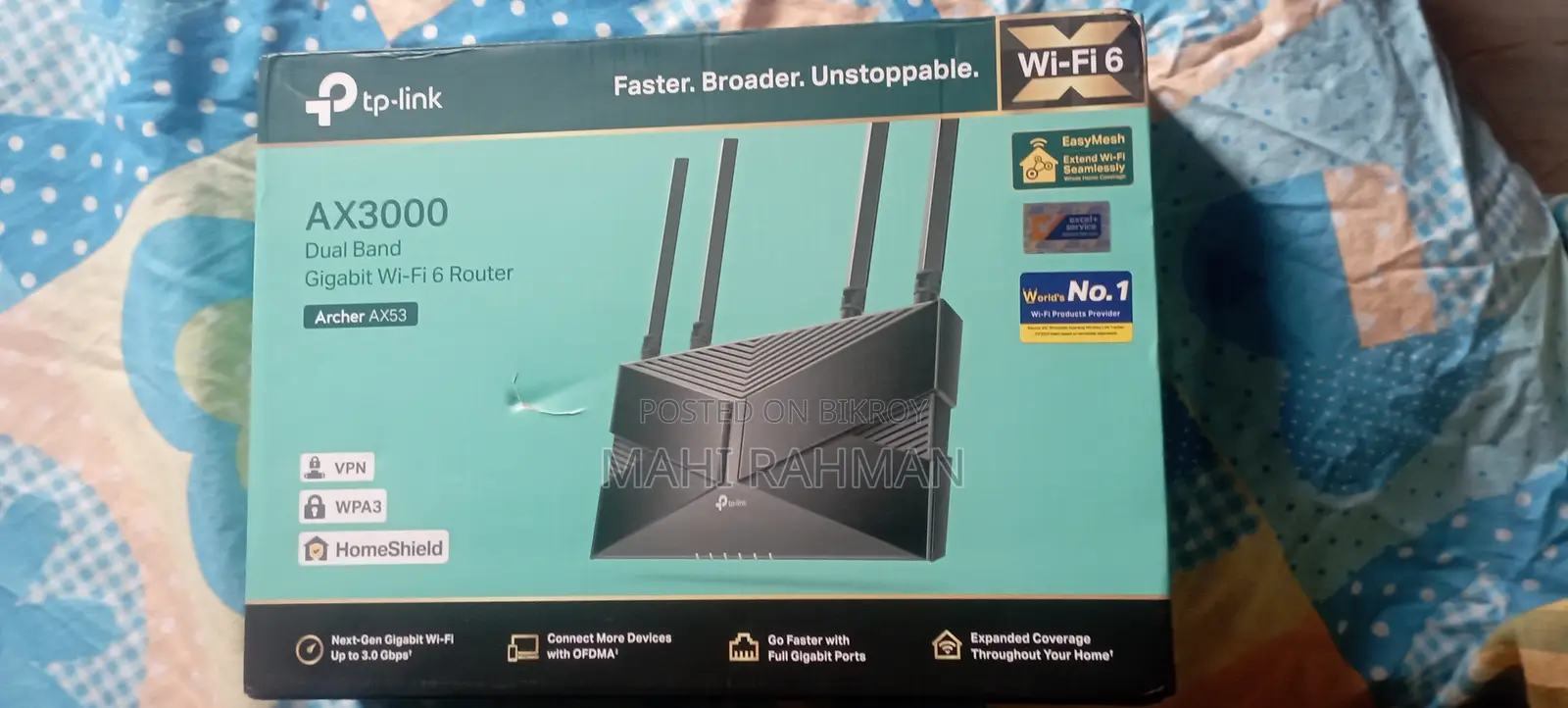 Ax53 Wifi6 Router Tp link