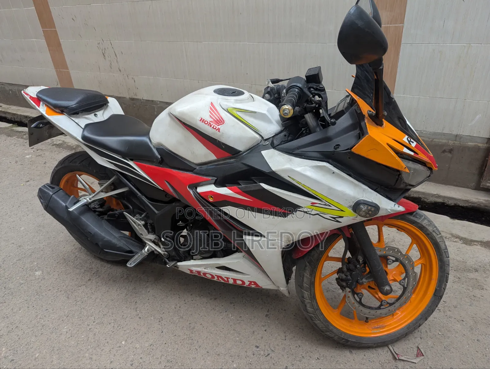Honda CBR 2016 White