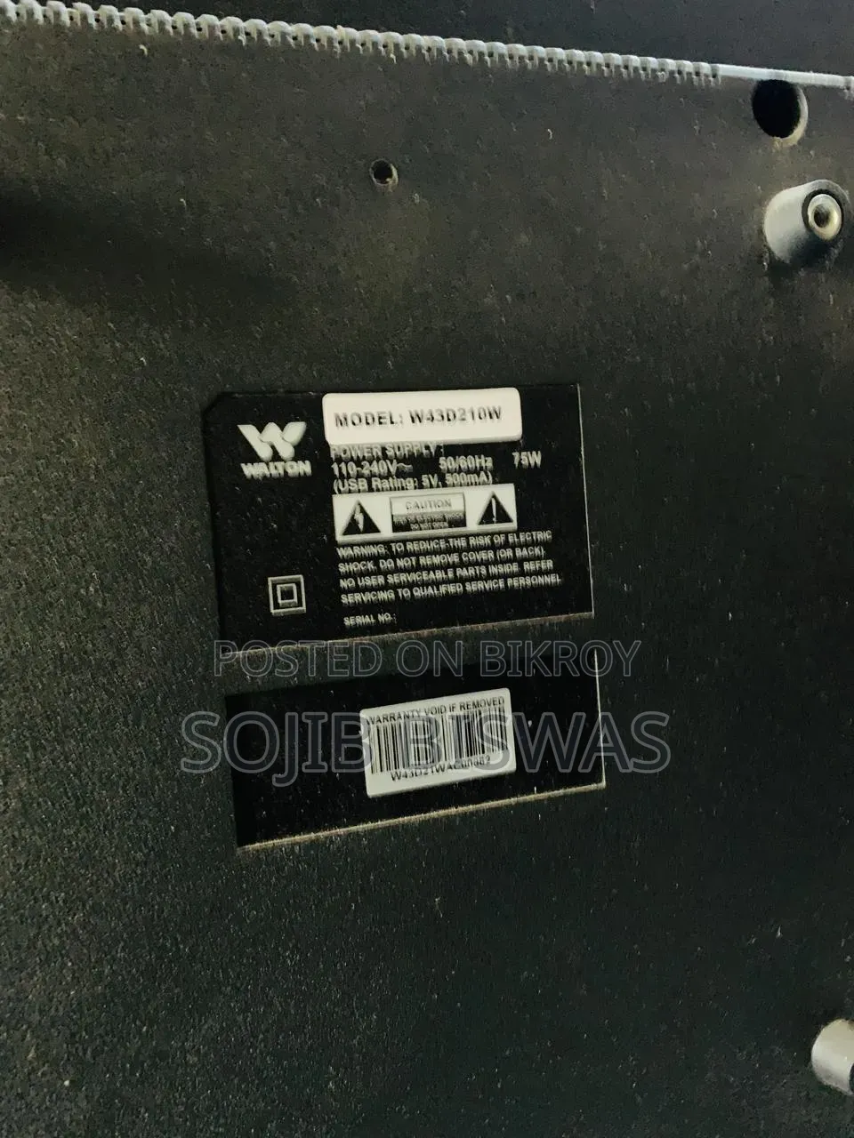 Walton Webostv 43"
