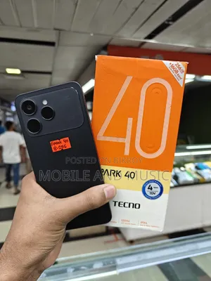 Tecno Spark 40 256 GB Black