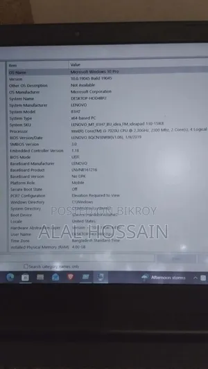Laptop Lenovo IdeaPad 130 4GB Intel Core I3 HDD 1T