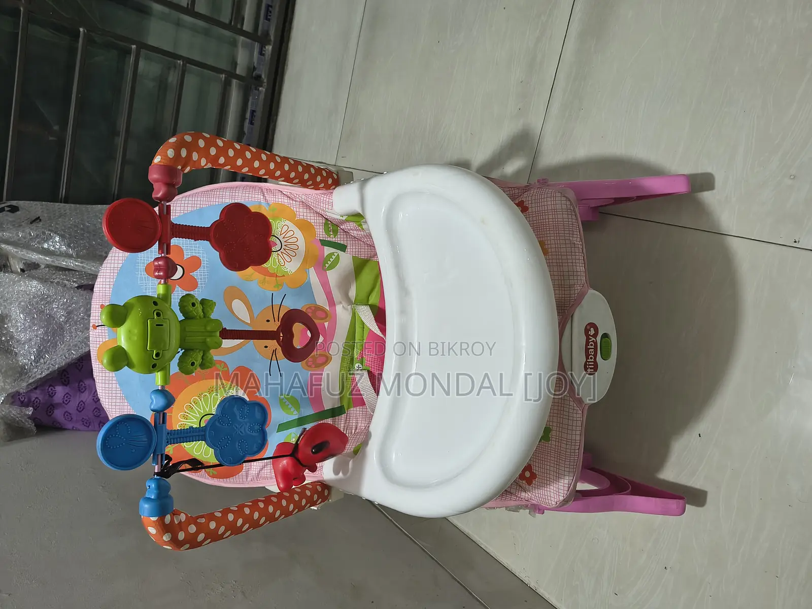 Baby Rocking Chair With Feeding Table