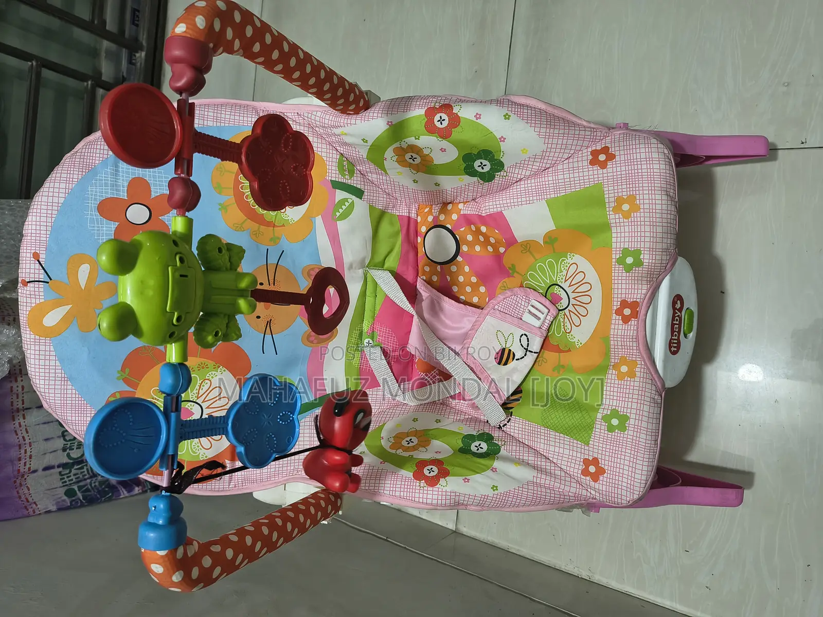 Baby Rocking Chair With Feeding Table