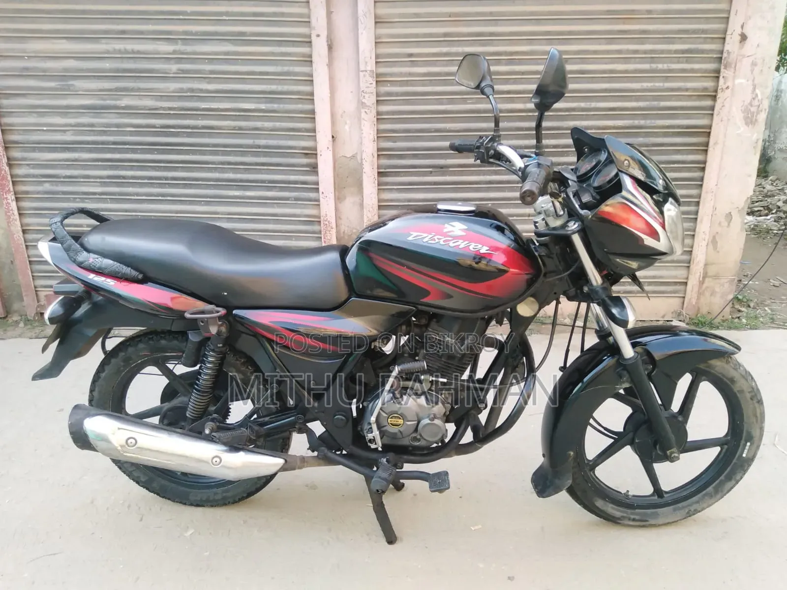 Bajaj Discover 125 2014 Black