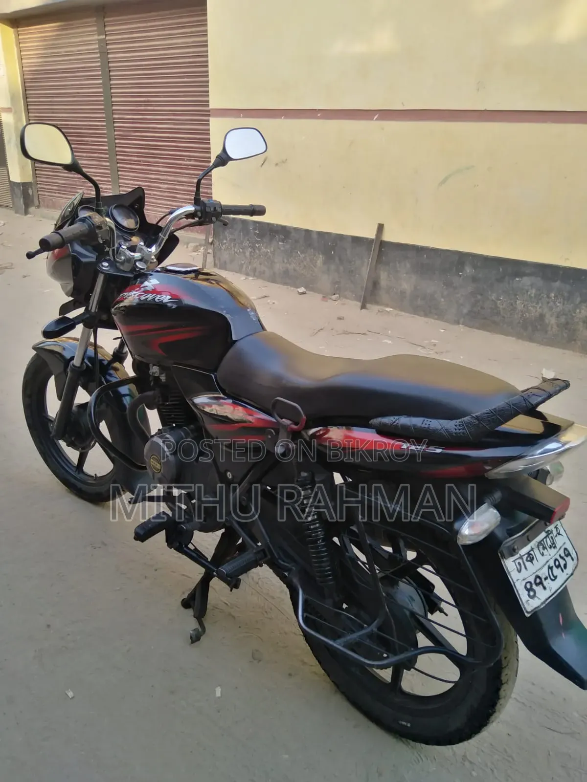 Bajaj Discover 125 2014 Black