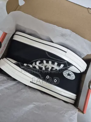 Converse 70 Black Hightops Size 44