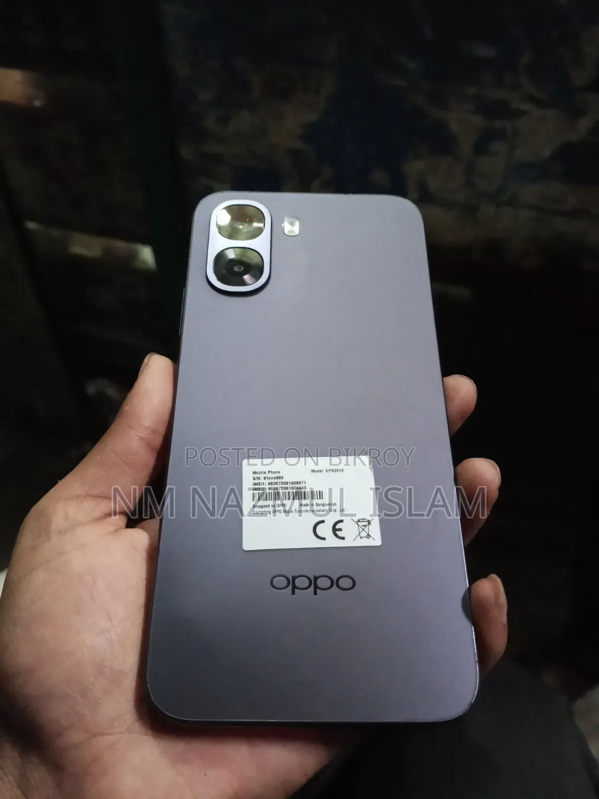 Oppo A6x 128 GB Purple
