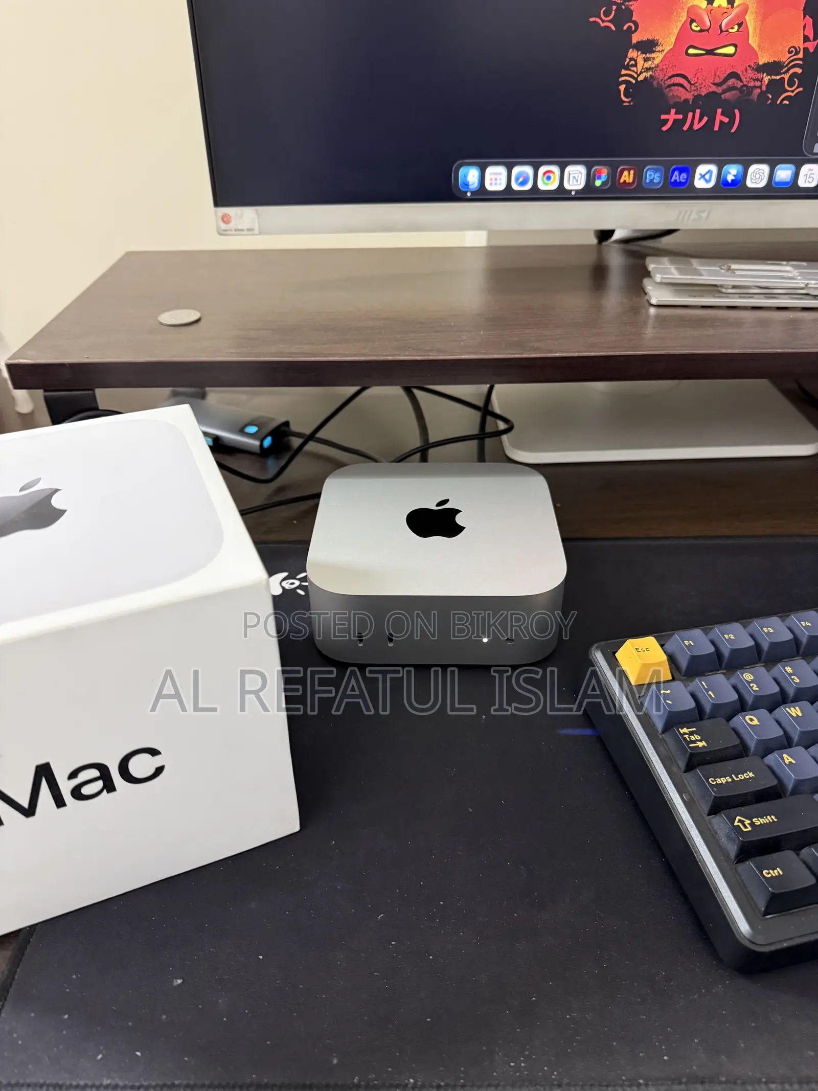 Desktop Computer Apple Mac Mini M4 16GB Apple M4 SSD 256GB