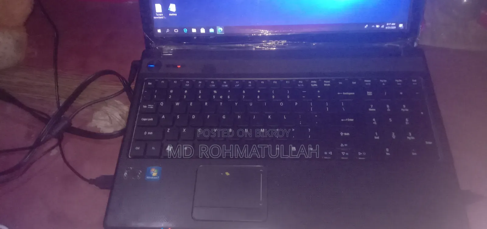 Laptop Acer Aspire 5742 4GB Intel Core I5 HDD 320GB