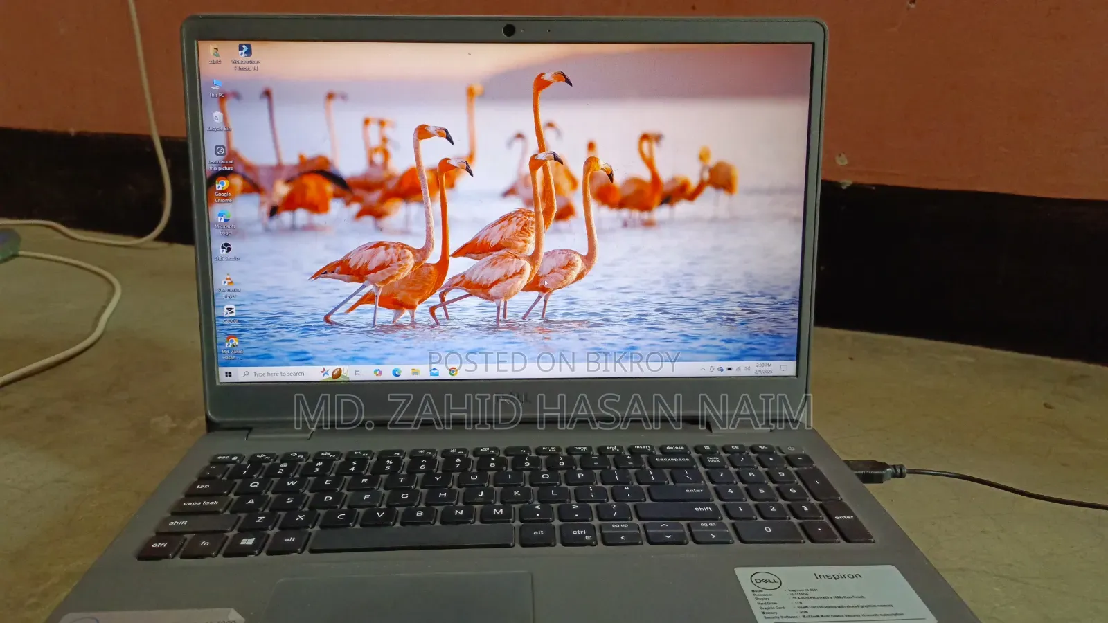 Laptop Dell Inspiron 15 8GB Intel Core I3 SSD 256GB