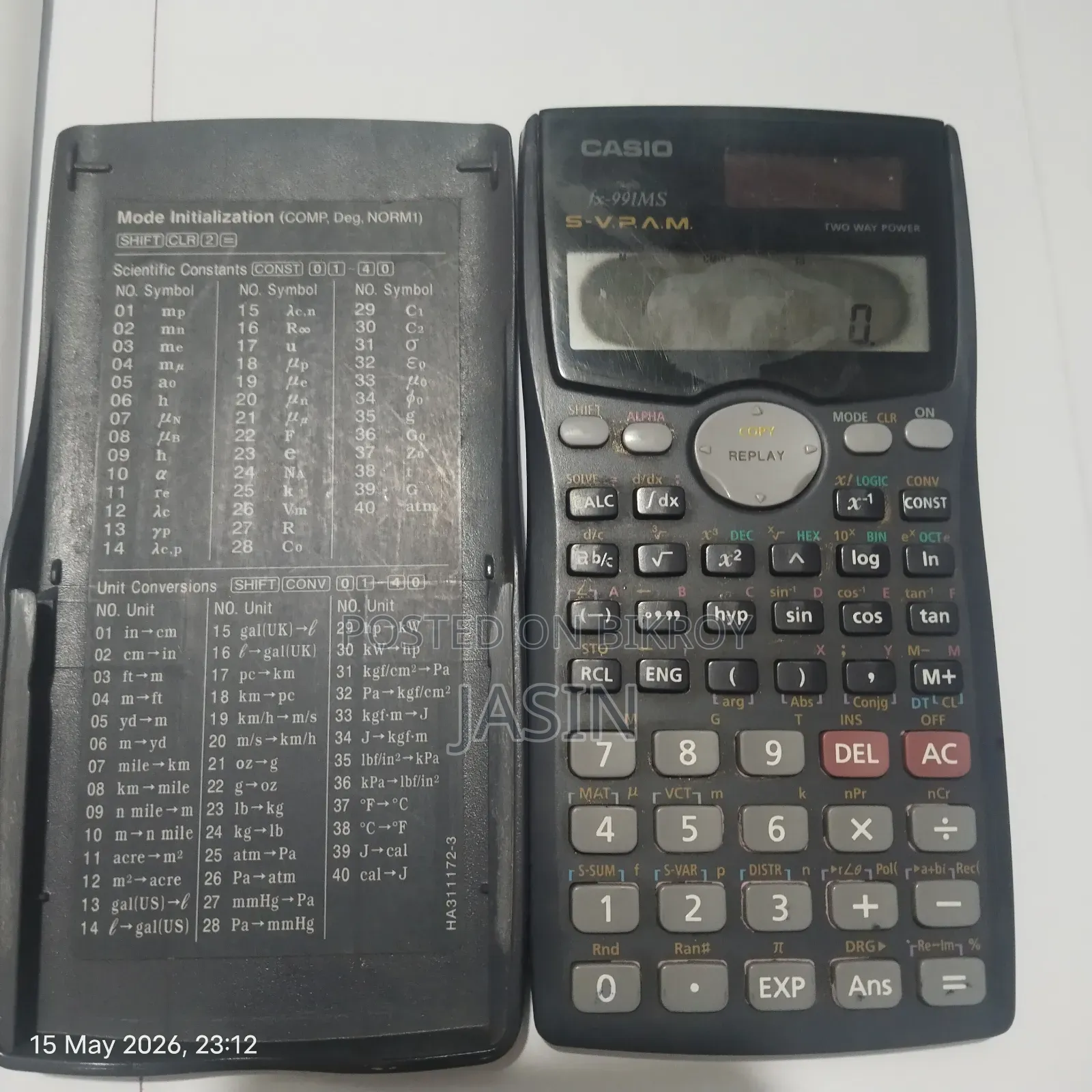 অরিজিনাল Casio ক্যালকুলেটর