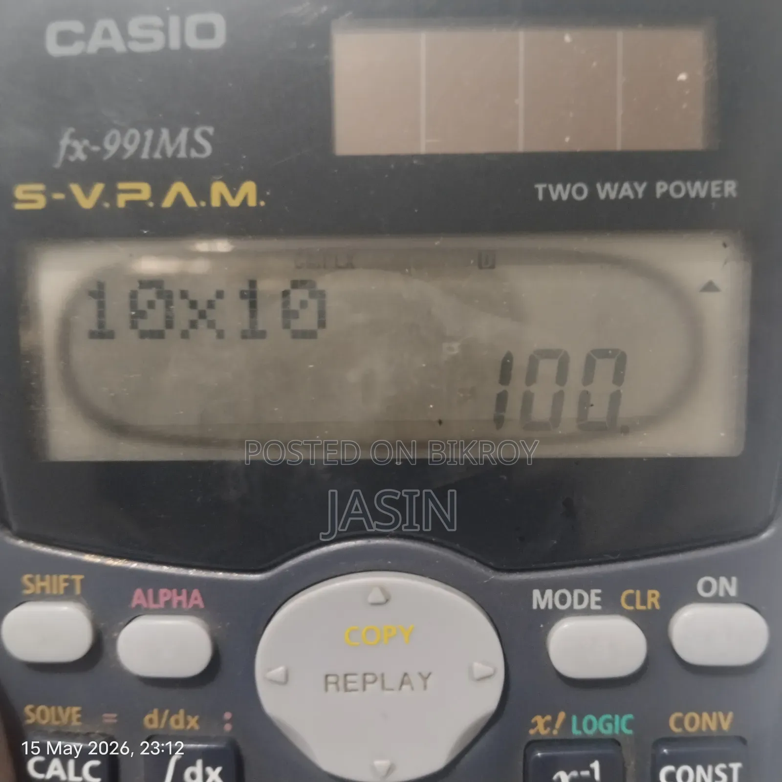 অরিজিনাল Casio ক্যালকুলেটর