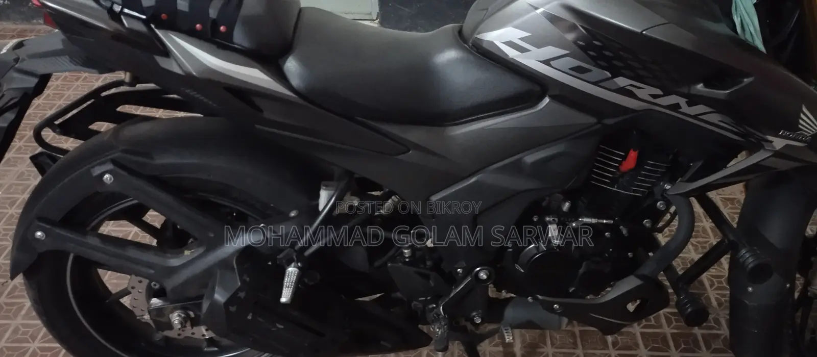 Honda Hornet 2025 Black