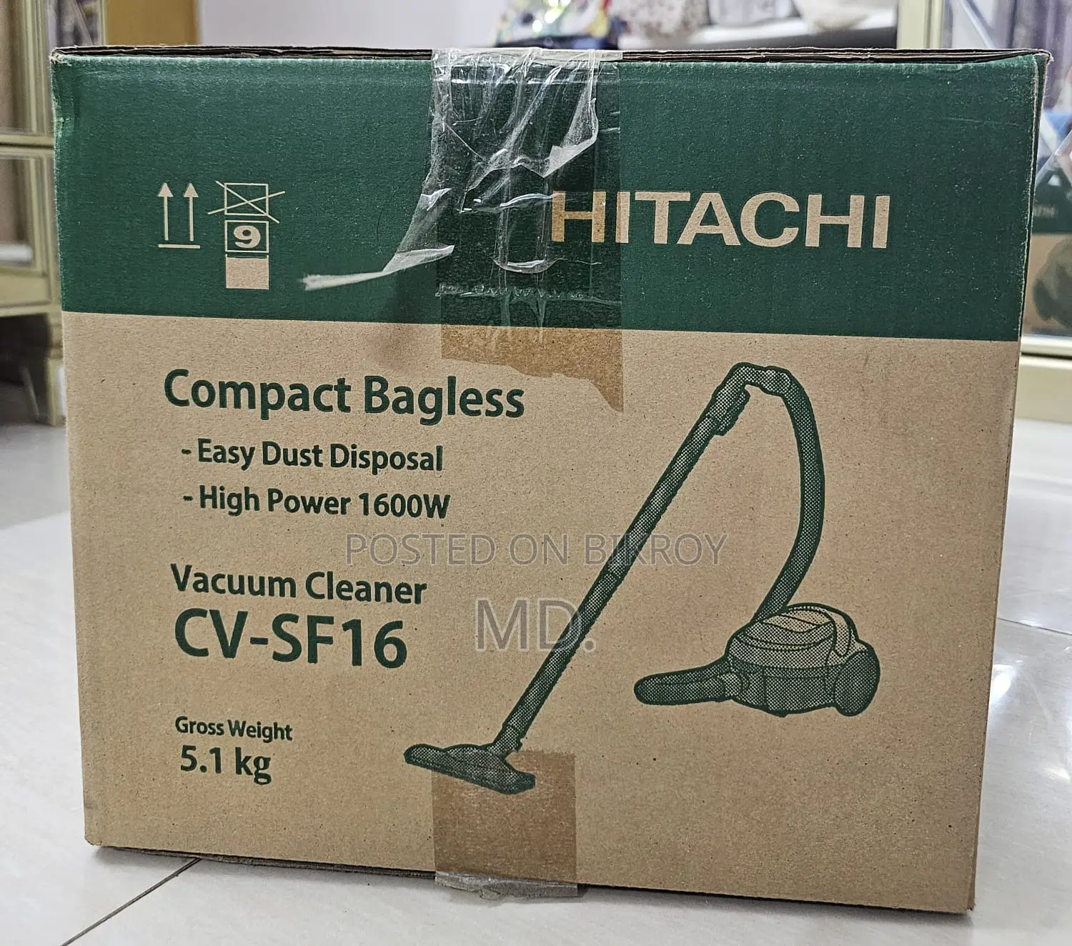 The Hitachi CV-SF16 Vacuum Cleaner (Fresh Condition, Never Used)