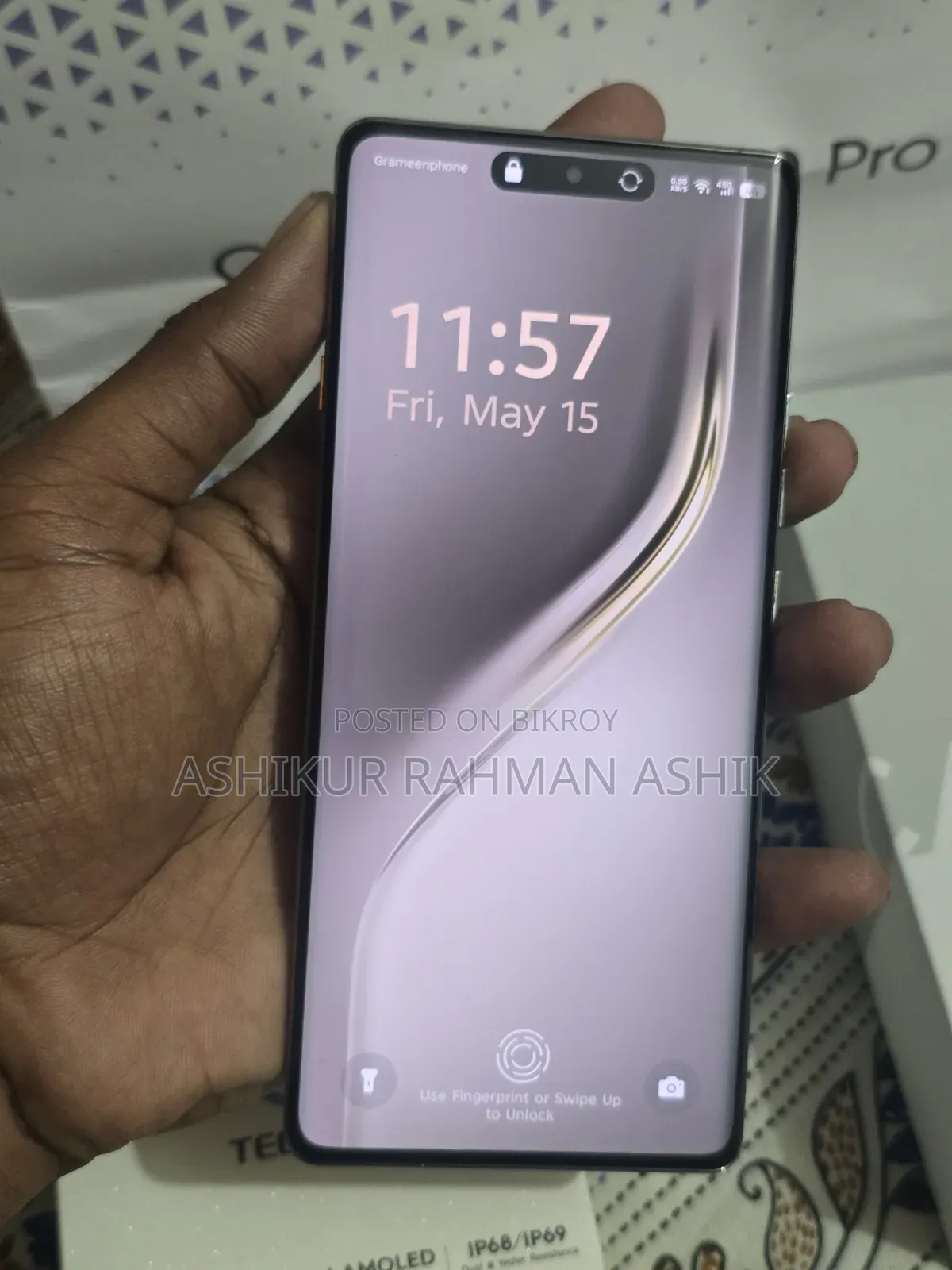 Tecno Camon 40 128 GB Silver