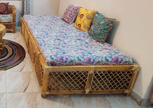 Cane Single Bed.