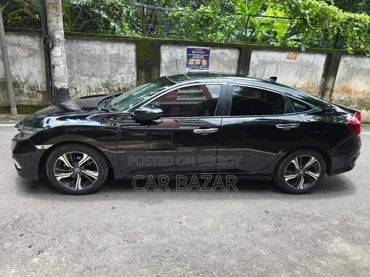 Honda Civic EX Sedan 2019 Black