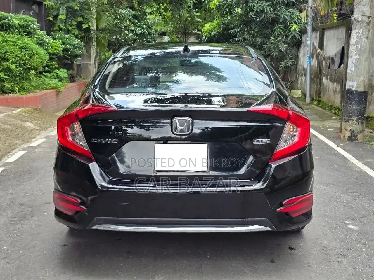 Honda Civic EX Sedan 2019 Black