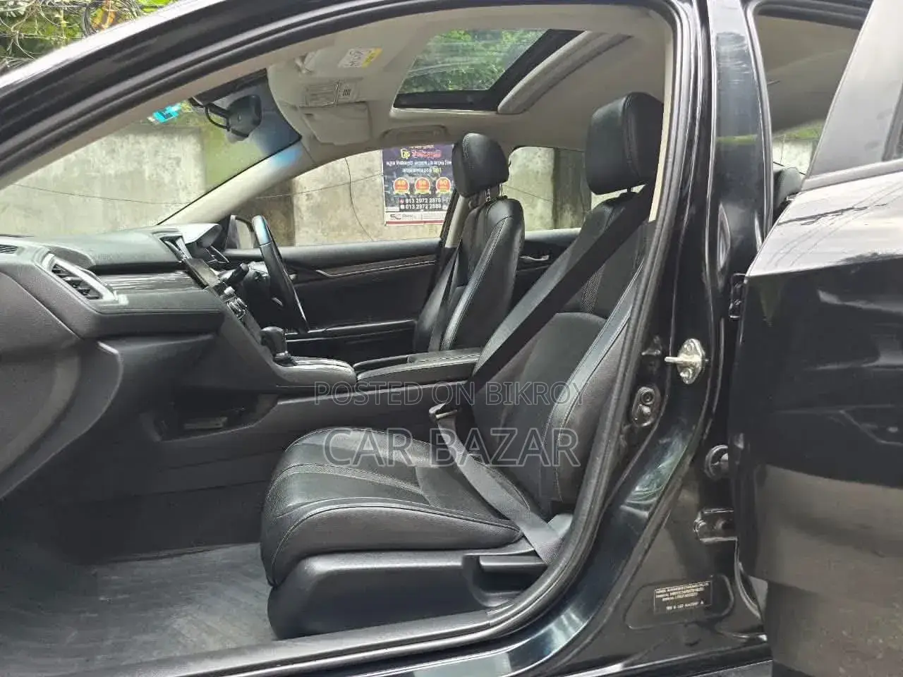 Honda Civic EX Sedan 2019 Black