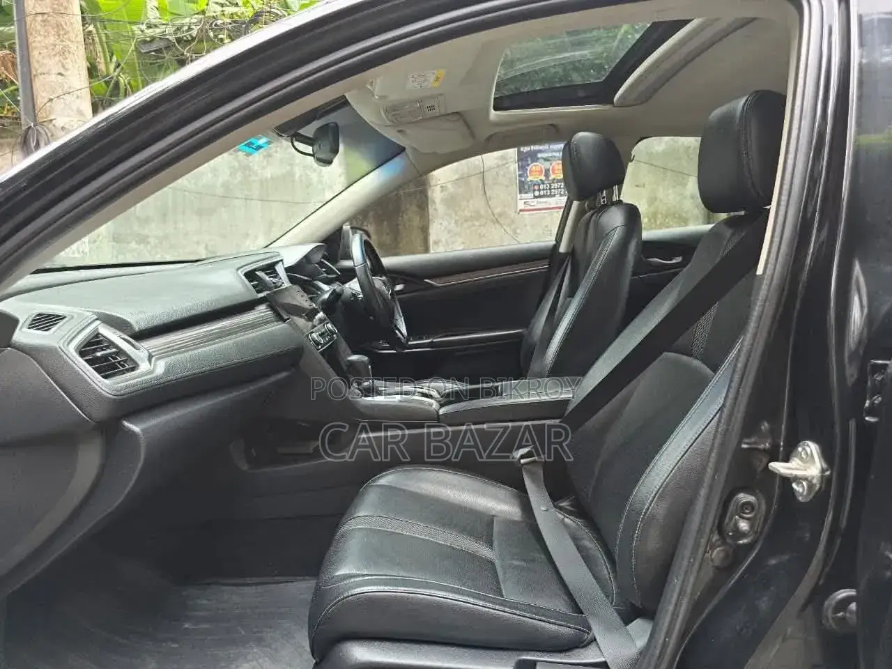Honda Civic EX Sedan 2019 Black