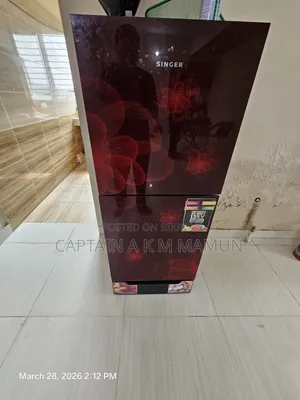 1 Year Used Very Good Condition Fridge, Model Singer Capacity 156.6 Lt