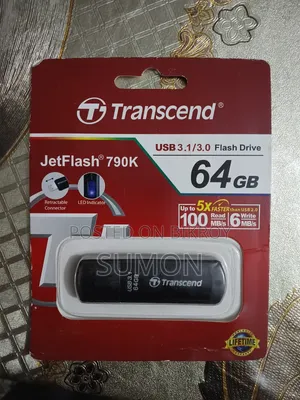 Transcend Jetflash 790k 64gb Usb 3.1/3.0 Flash Drive