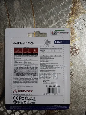 Transcend Jetflash 790k 64gb Usb 3.1/3.0 Flash Drive