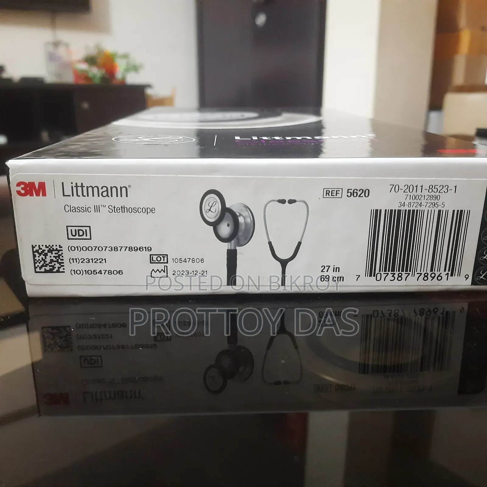 Stethoscope Littmann Classic 3 Black Standard