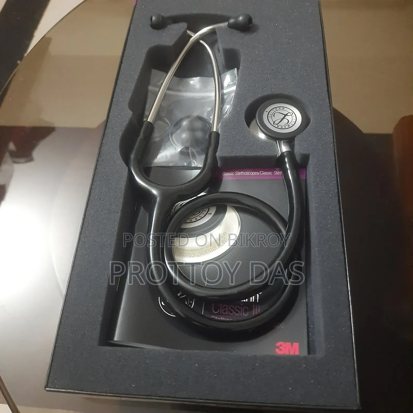 Stethoscope Littmann Classic 3 Black Standard