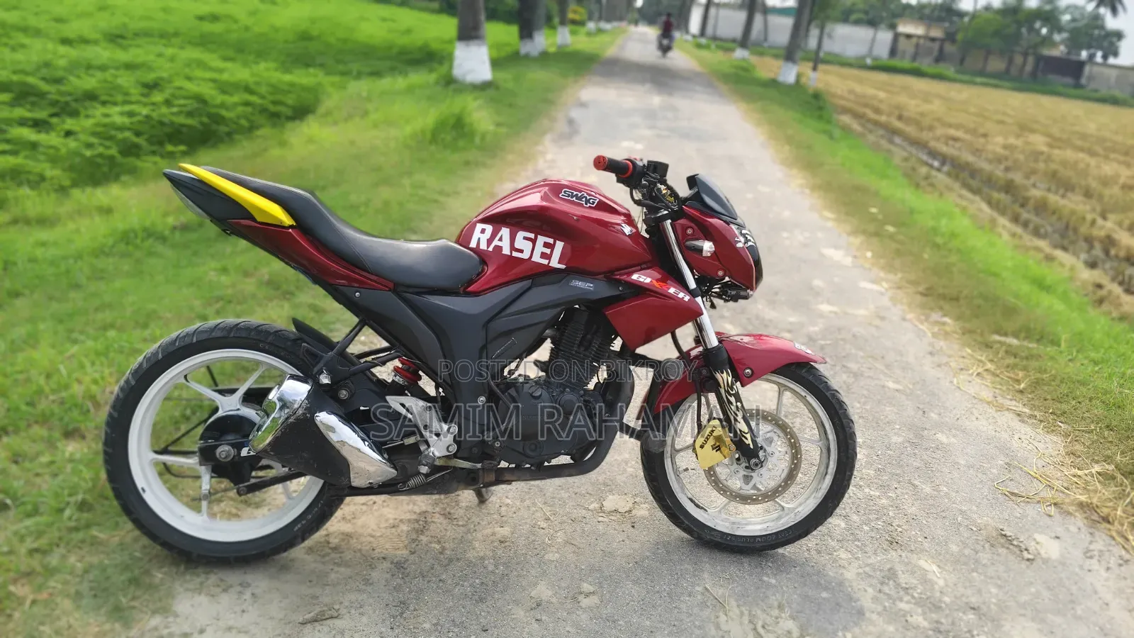 Suzuki Gixxer Monotone 2024 Red
