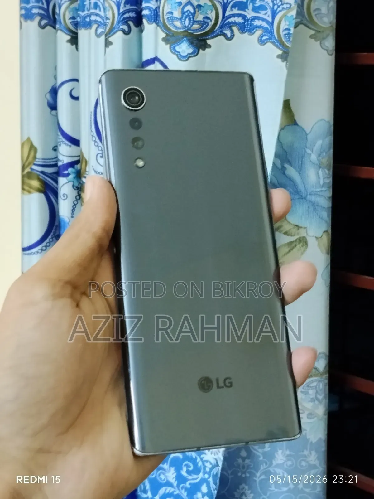 New LG Velvet 5G 128 GB Blue