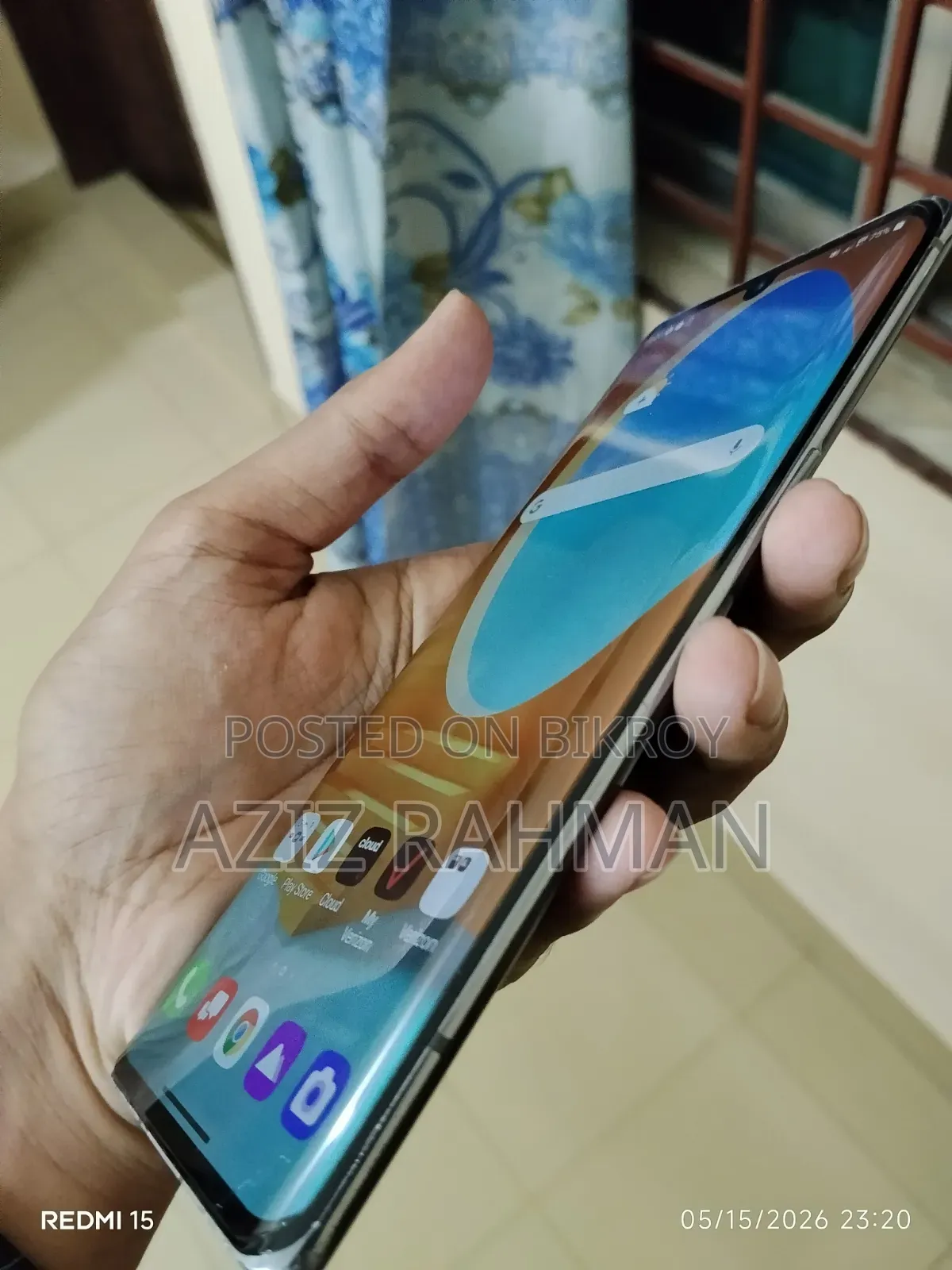 New LG Velvet 5G 128 GB Blue