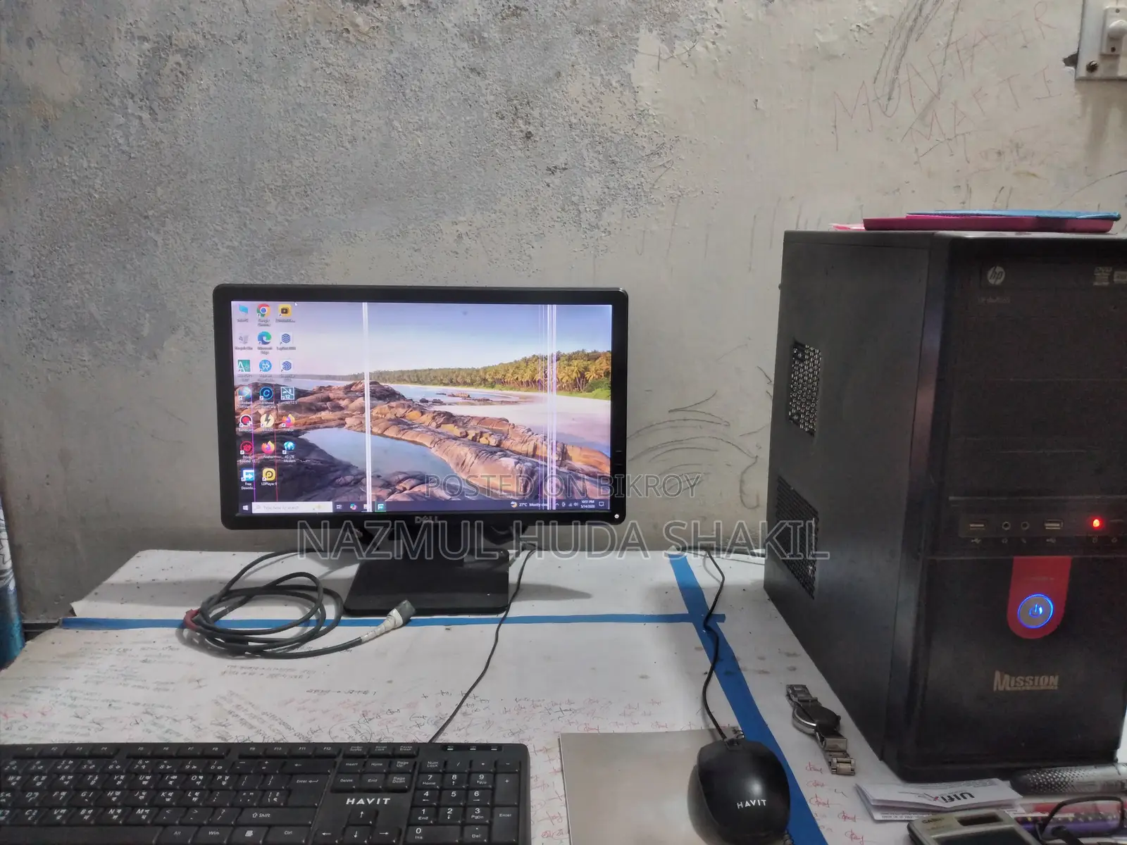 ডেস্কটপ কম্পিউটার Gigabyte GB-BXi3H-4010 12GB Intel Core I3 SSD 128GB