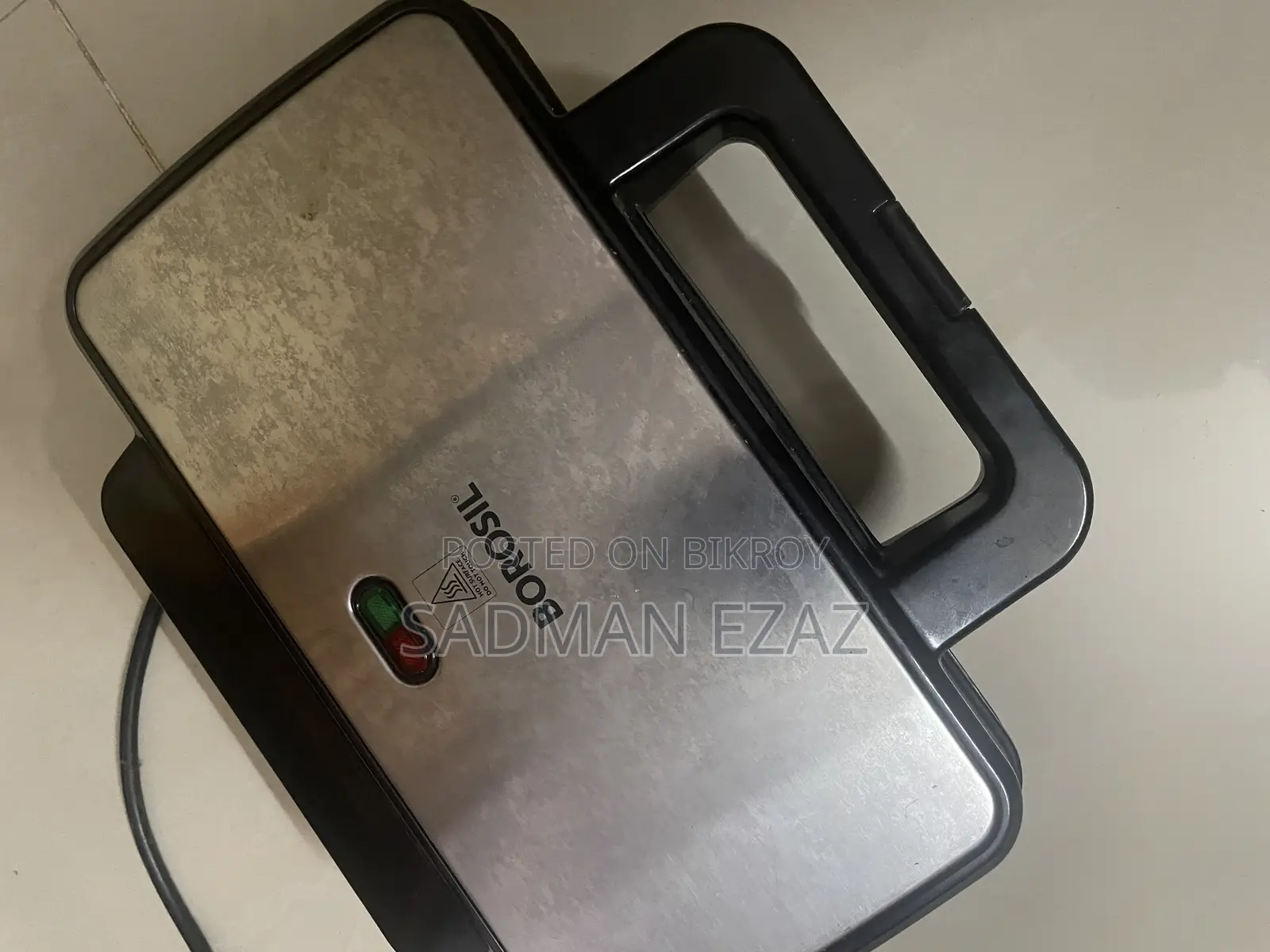 Borosil ওয়াফেল মেকার