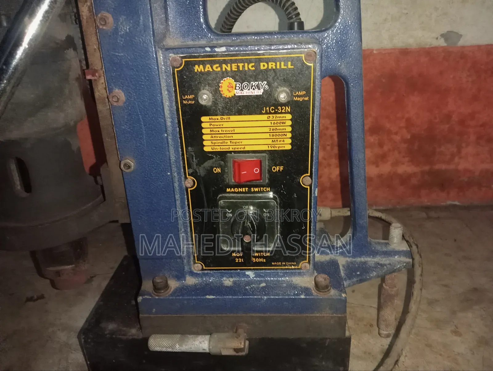 Magnetic Drill Machine