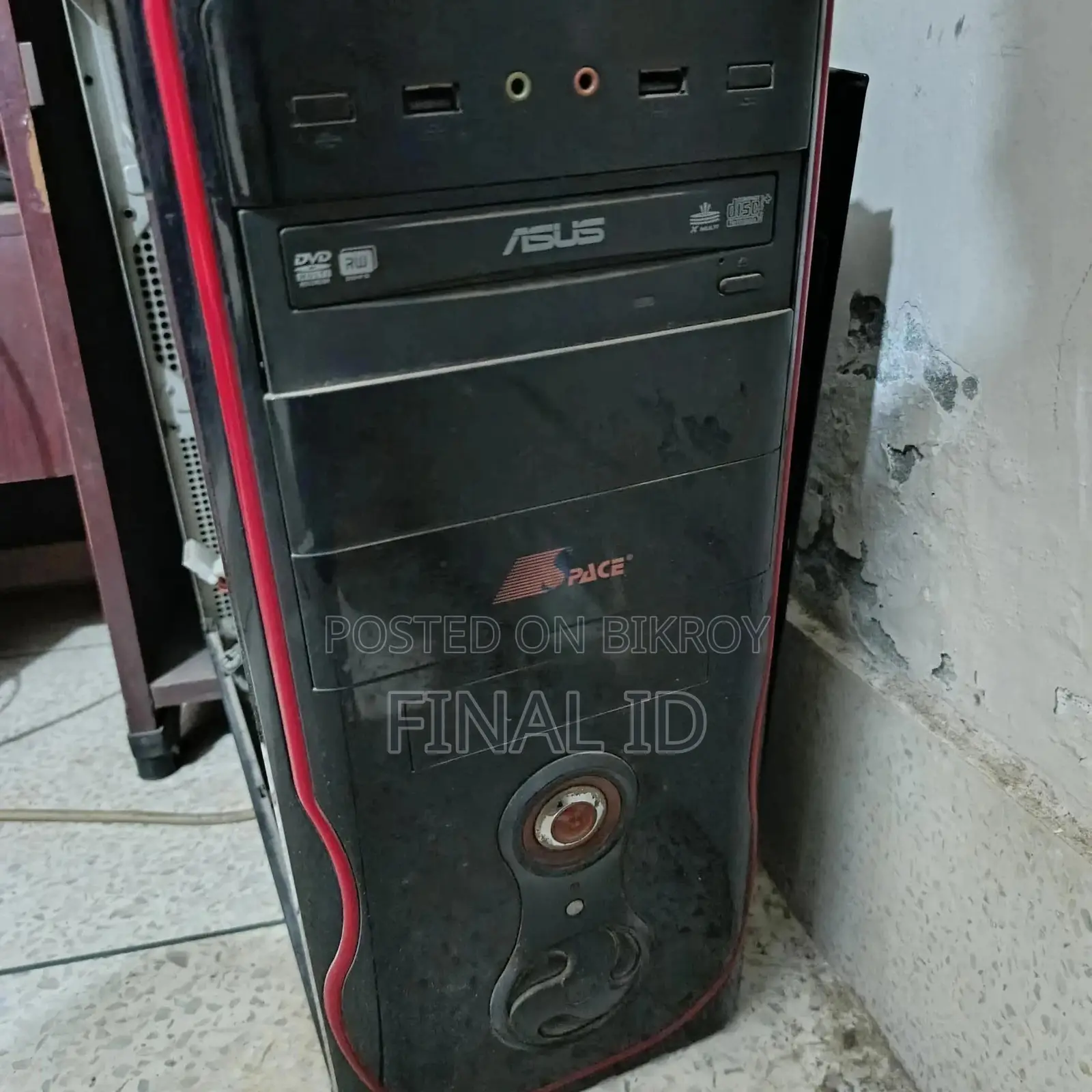 Desktop Computer Asus 6GB Intel Core I3 SSD 512GB