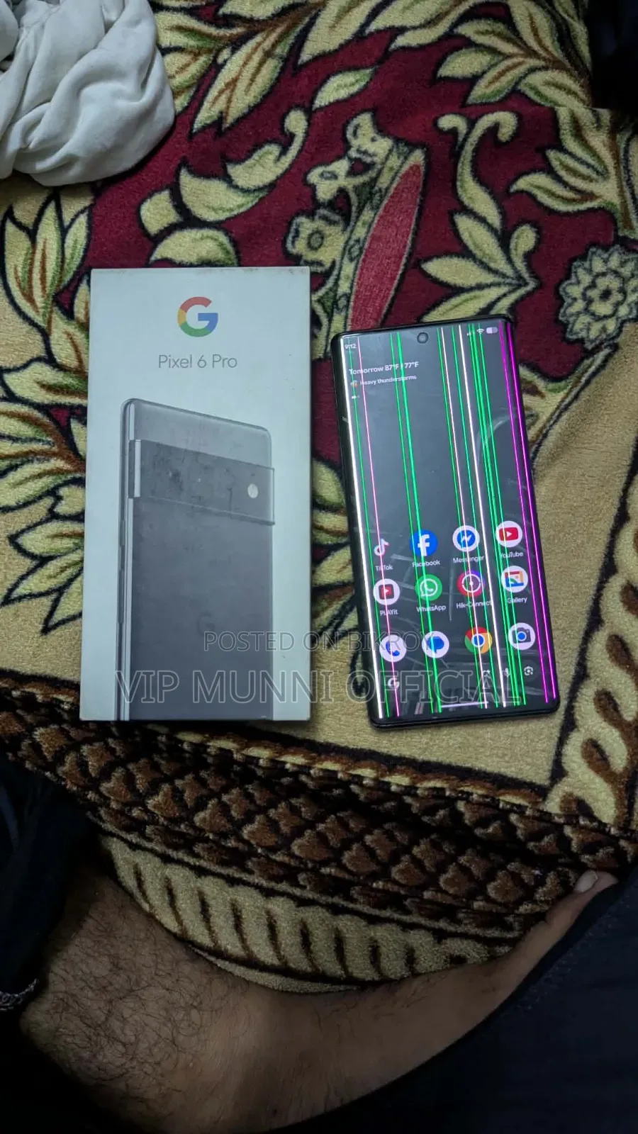 Google Pixel 6 Pro 256 GB Black