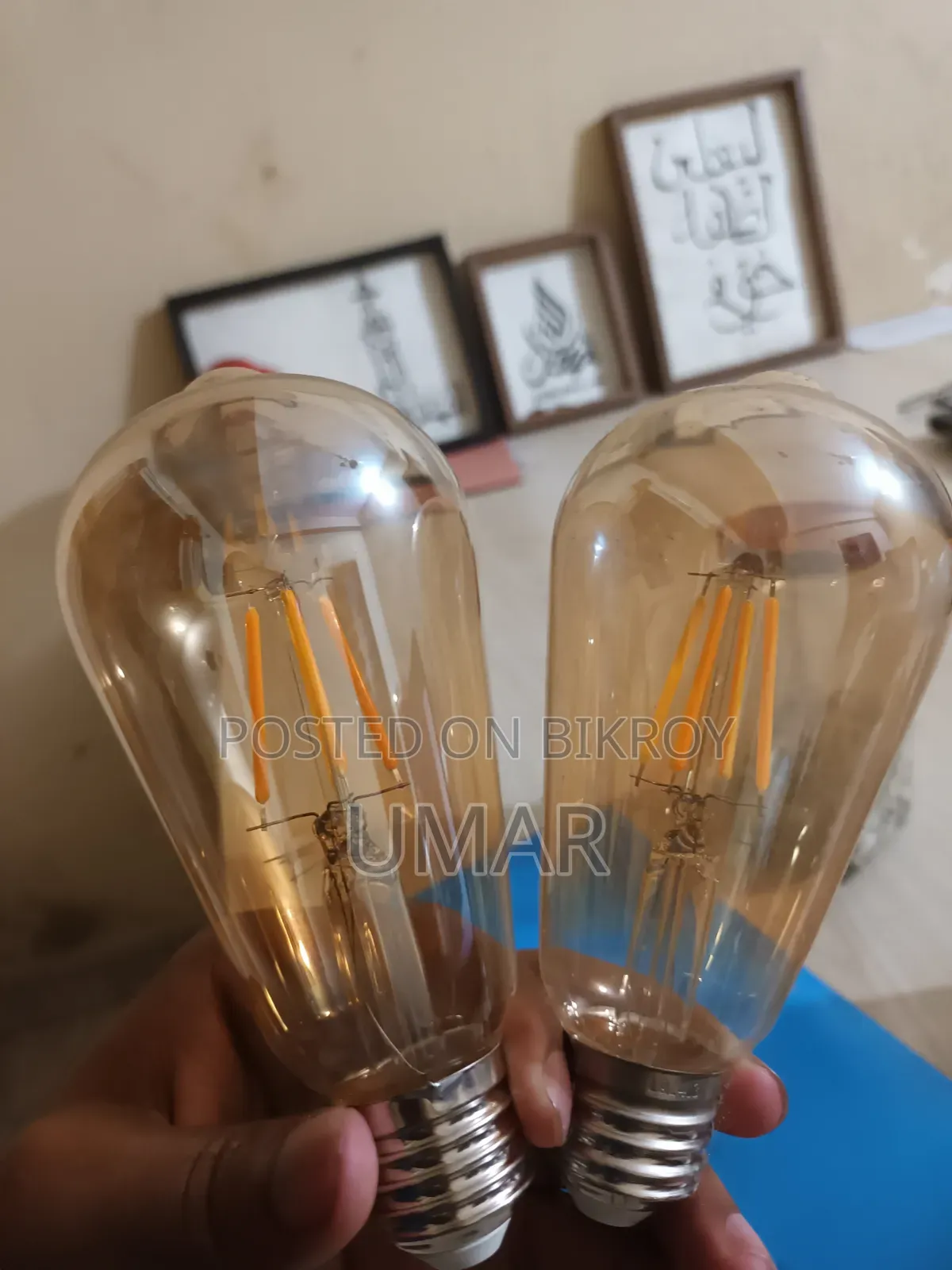 St64 4w Filament Bulb / Edison Bulb Only 4 Watt 2 Pieces