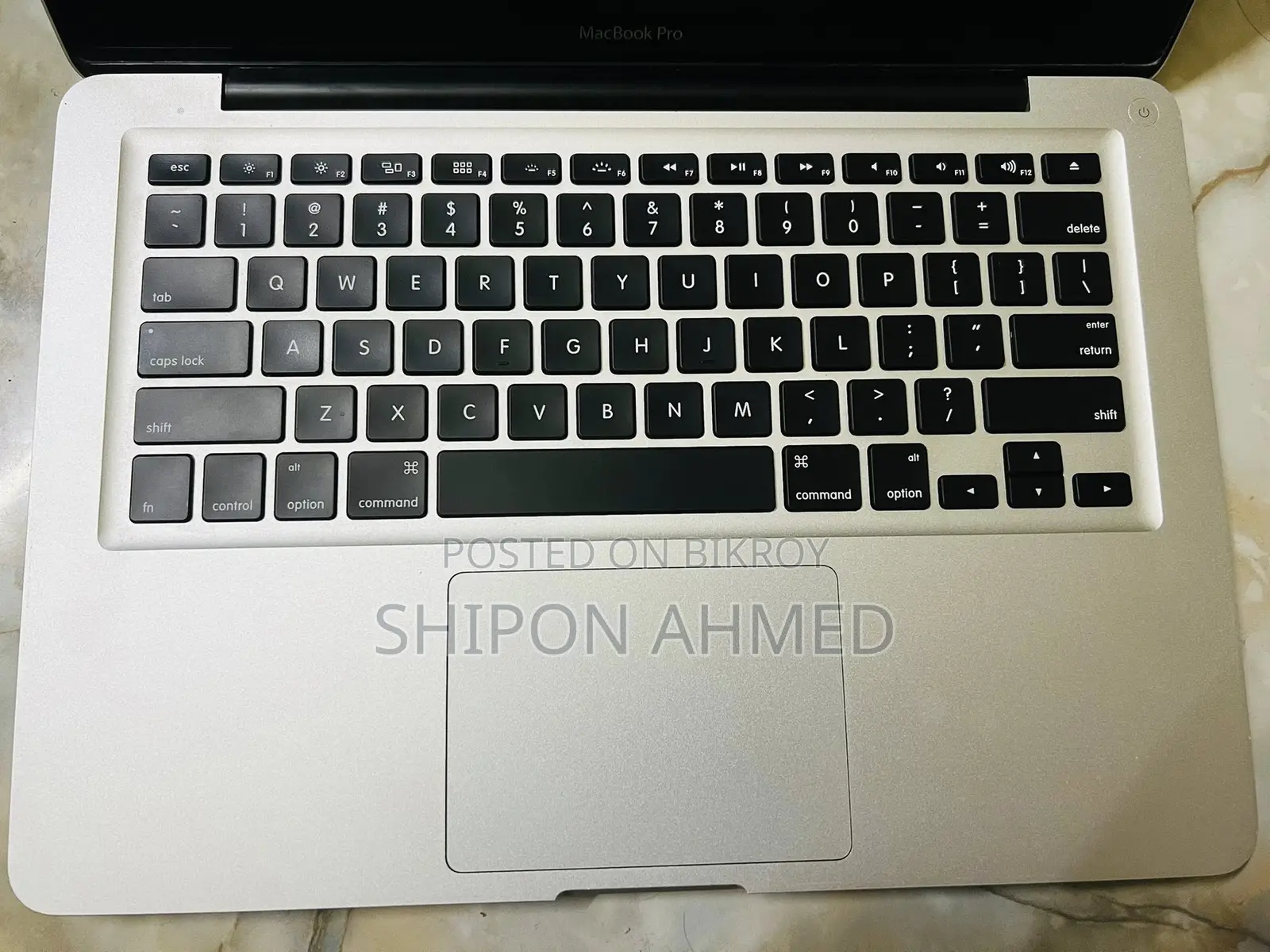 Laptop Apple MacBook Pro 2013 8GB Intel Core I5 HDD 500GB