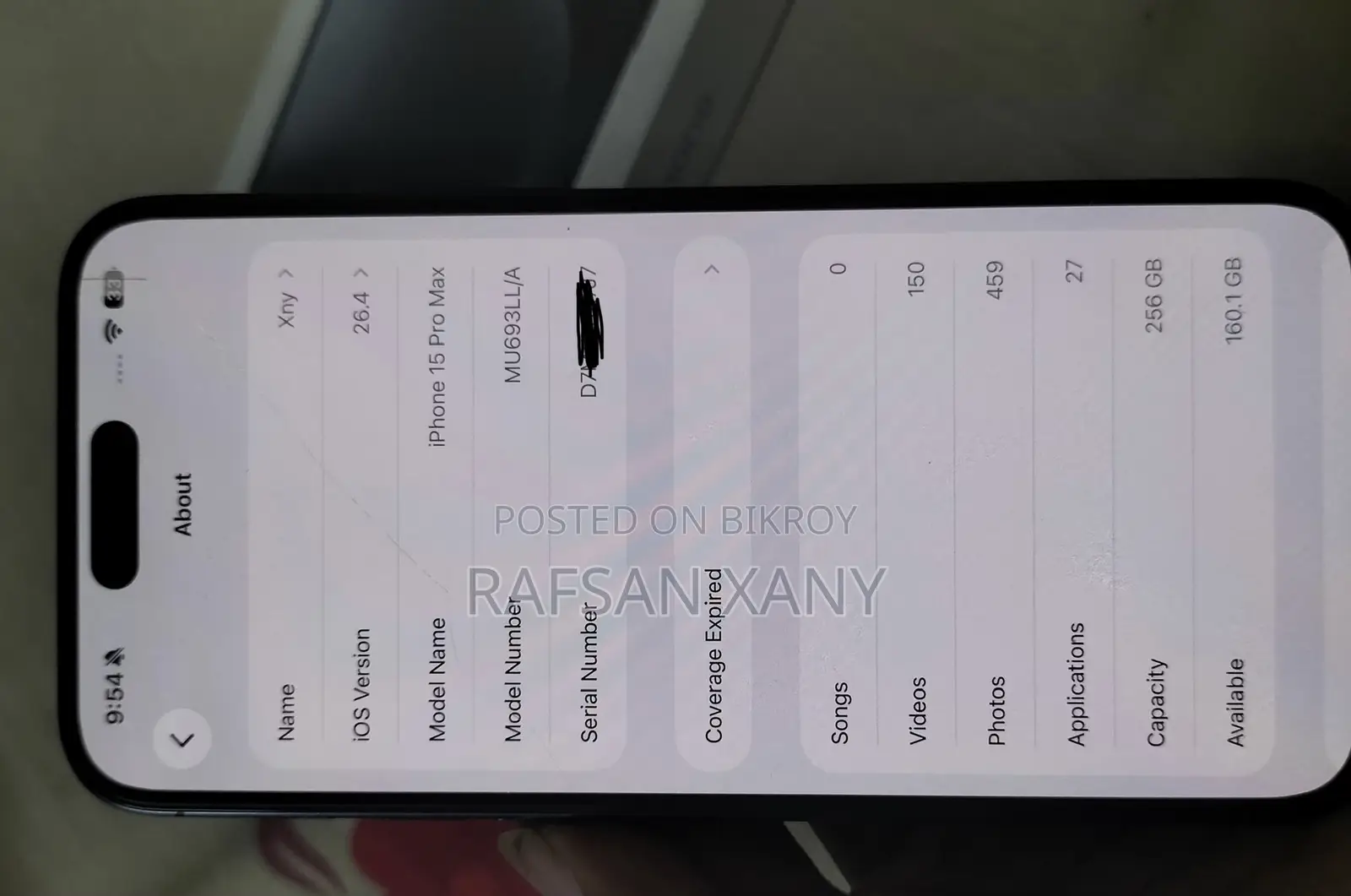 Apple iPhone 15 Pro Max 256 GB Blue